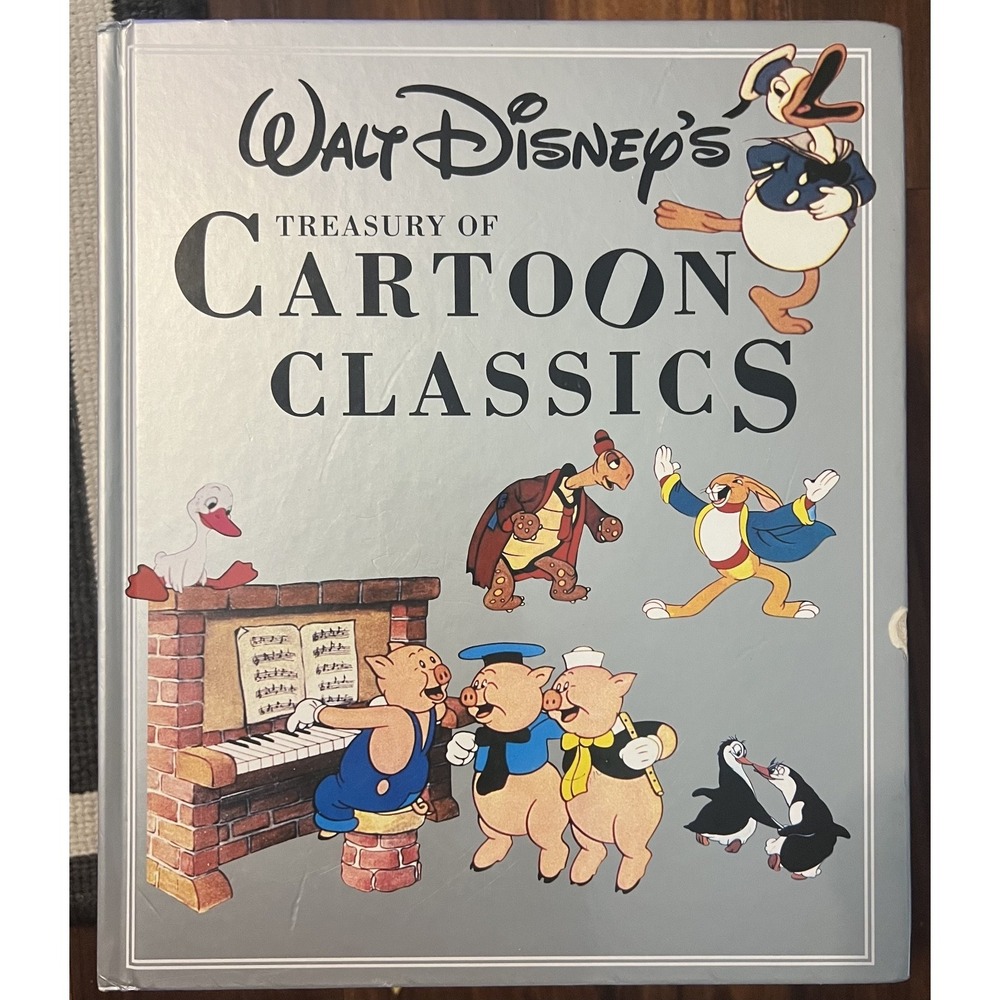 Walt Disney's Treasury of Cartoon Classics hardcover Disney, Walt No sleeve